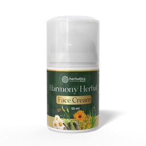 Harmony Herbal Face Cream – nyugtató és regeneráló krém érzékeny és problémás arcbőrre, 50 ml – Herbatica kép