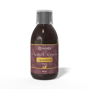 Lipozomális N‑Acetyl L‑Cysteín 600 mg – 200 ml – Herbatica kép