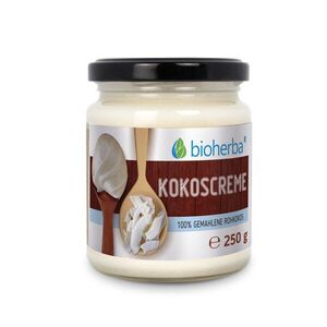 100% kókuszkrém őrölt nyers kókuszból – 250 g – Bioherba kép