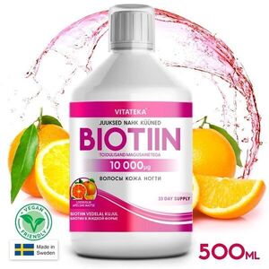 Biotin 10 000 mikrogramm 500 ml - Vitateka kép