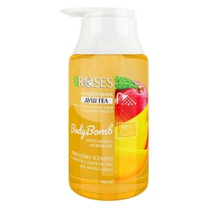 BODY BOMB hidratáló természetes tusfürdő mangókivonattal 300 ml - NATURE OF AGIVA kép