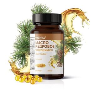 Vitateka cédrusolaj 300 mg – 60 kapszula kép
