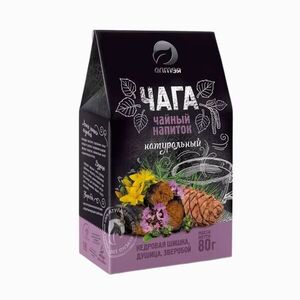 Alteya csaga tea cédrustobozzal és orbáncfűvel, szálas - 80 g kép