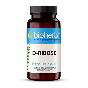 D-ribóz 540 mg – 100 kapszula – Bioherba kép