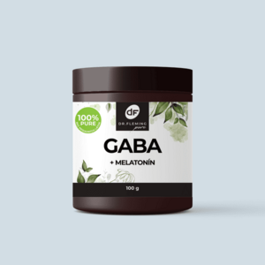 GABA + melatonin – 100 g por – Dr. Fleming kép