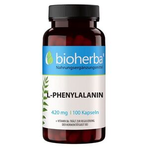 L-fenilalanin 420 mg – 100 kapszula – Bioherba kép