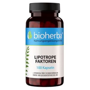 Lipotrop faktorok – 100 kapszula – Bioherba kép