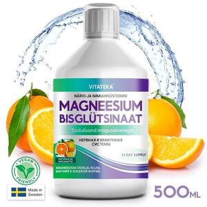 Vitateka Magnézium-biszglicinát folyékony formában – 500 ml kép