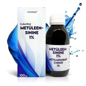 Metilénkék 1% – vizes oldat – 100 ml – Vitateka kép