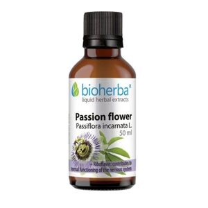 Golgotavirág (Passiflora incarnata) cseppek – tinktúra – 50 ml – Bioherba kép