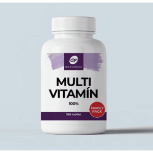 Dr. Fleming Multivitamin 100% – 365 tabletta kép