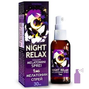 NIGHT RELAX melatoninos spray – 30 ml – Vitateka kép