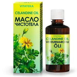 Vitateka olaj vérehulló fecskefű-kivonattal és E-vitaminnal – 25 ml kép