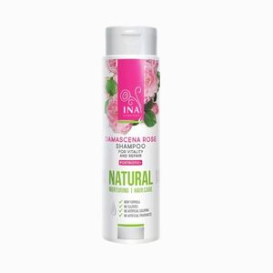 INA Essentials természetes rózsás sampon száraz és sérült hajra – 200 ml kép