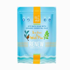Renew fürdősó teafa- és fenyőolajjal fáradt lábakra – 330 g – INA Essentials kép