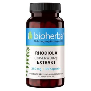 Rhodiola kivonat 250 mg – 100 kapszula – Bioherba kép