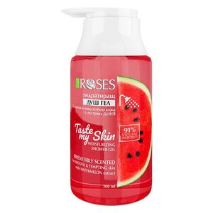TASTE MY SKIN hidratáló természetes tusfürdő görögdinnye-kivonattal 300 ml - NATURE OF AGIVA kép