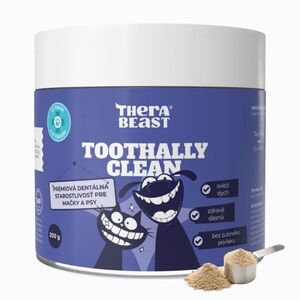 Toothally clean – fog- és ínyápoló por kutyáknak és macskáknak – 200 g – Therabeast kép