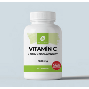 Dr. Fleming C-vitamin 1000 mg + csipkebogyó + bioflavonoidok – 40 tabletta kép
