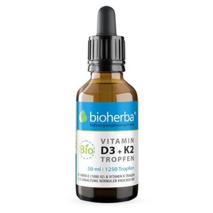 Bioherba D3 + K2-vitamin BIO cseppek – 50 ml kép