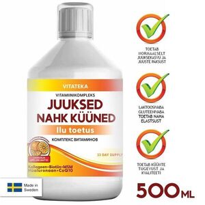 Vitateka vitamin komplex hajra, bőrre és körmökre – 500 ml kép