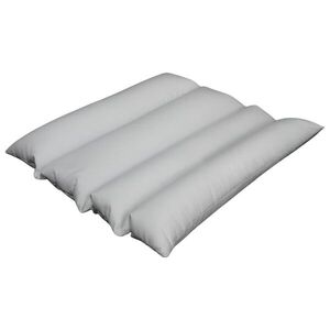Gyopár S6 bordázott támpárna fehér 68 x 56 cm kép