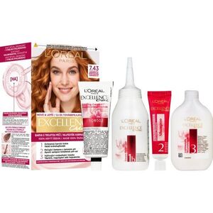 L’Oréal Paris Excellence Creme hajfesték árnyalat 7.43 Blonde Copper 1 db kép