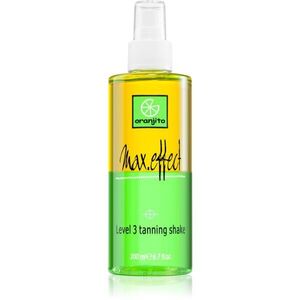 Oranjito Level 3 Shake kétfázisú barnító spray szoláriumba 200 ml kép