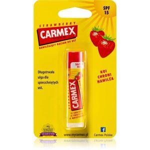 Carmex Strawberry hidratáló ajakbalzsam stick SPF 15 4.25 g kép