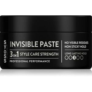 Syoss Invisible Hold Átlátszó formázó paszta közepesen erős rögzítéshez 100 ml kép