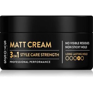 Syoss Matt Cream Matt hajformázó krém a formáért és a fixálásért 100 ml kép