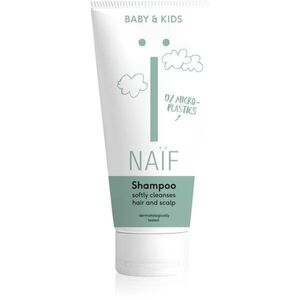Naif Baby & Kids Shampoo finom állagú tisztító sampon gyermekeknek 200 ml kép