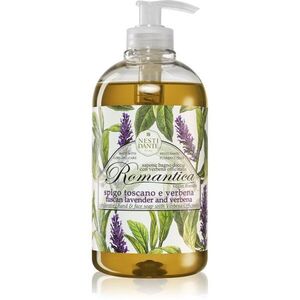 Nesti Dante Romantica Wild Tuscan Lavender and Verbena gyengéd folyékony szappan 500 ml kép