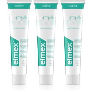 Elmex Sensitive paszta érzékeny fogakra 3x75 ml kép