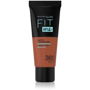 MAYBELLINE NEW YORK Fit Me! Matte+Poreless pórusösszehúzó és mattító alapozó normál és olajos bőrre árnyalat 360 Mocha 30 ml kép