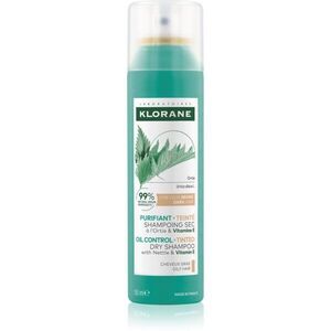 Klorane Nettle száraz sampon zsíros és sötét hajra 150 ml kép