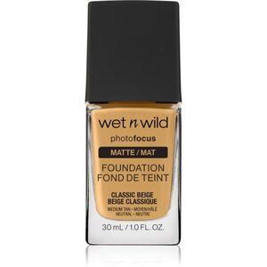 Wet n Wild PhotoFocus mattító folyékony alapozó árnyalat Classic Beige 30 ml kép