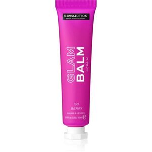 Revolution Relove Glam Balm tápláló ajak balzsam illattal So Berry 15 g kép