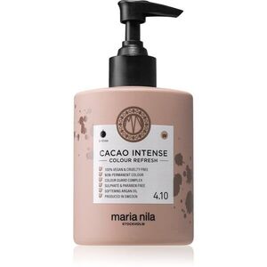 Maria Nila Colour Refresh Cacao Intense gyengéd tápláló maszk tartós színes pigmentekkel 4 – 10 alkalommal mosásálló 4.10 300 ml kép