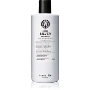 Maria Nila Sheer Silver Shampoo sampon a sárga tónusok neutralizálására 350 ml kép