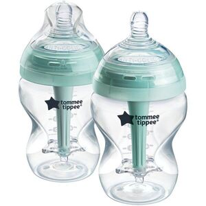 Tommee Tippee Advanced Anti-Colic önsterilizáló cumisüveg antikólikus Slow Flow 0m+ 2x260 ml kép