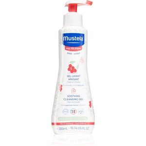 Mustela Bébé nyugtató tisztító gél gyermekeknek születéstől kezdődően 300 ml kép