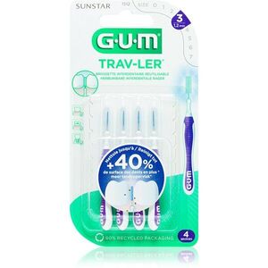 G.U.M Trav-Ler Interdental fogköztisztító kefék 1, 2 mm 4 db kép