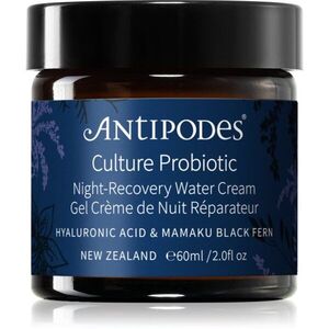 Antipodes Culture Probiotic Night Recovery Water Cream intenzív revitalizáló hidratáló arckrém probiotikumokkal 60 ml kép