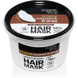 Organic Shop Natural Coconut & Shea intenzív hajmaszk hidratáló hatással 250 ml kép