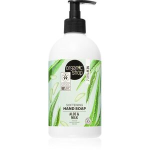Organic Shop Organic Aloe & Milk Kézápoló folyékony szappan 500 ml kép