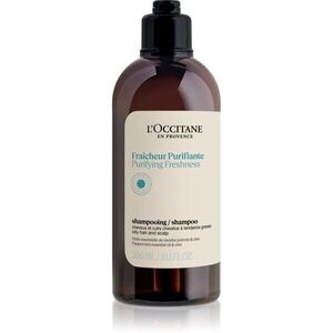 L’Occitane Purifying Freshness Shampoo tisztító sampon normál és zsíros hajra 300 ml kép