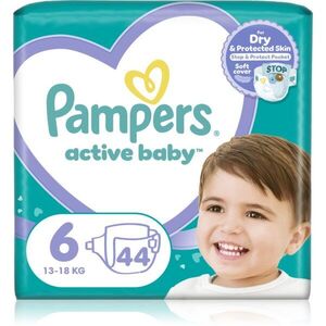 Pampers Active Baby Size 6 eldobható pelenkák 13-18 kg 44 db kép