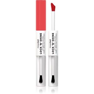 Wet n Wild MegaLast Lock n' Shine hosszan tartó rúzs és ajakfény árnyalat Shining Hibiscus 8 ml kép