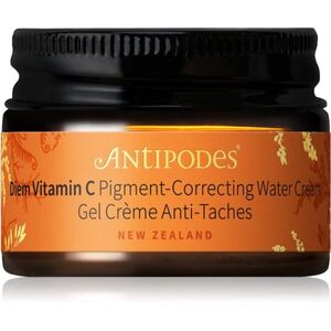 Antipodes Diem Vitamin C Pigment-Correcting Water Cream élénkítő hidratáló krém a pigment foltok ellen bakuchioltartalmú 15 ml kép